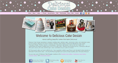 Desktop Screenshot of deliciouscakedesign.com